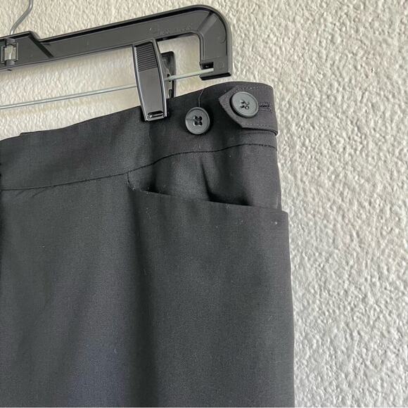 Club Monaco Black Pleated Pencil Skirt - Picture 4 of 13